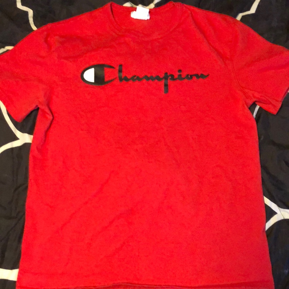 Champion shirt.